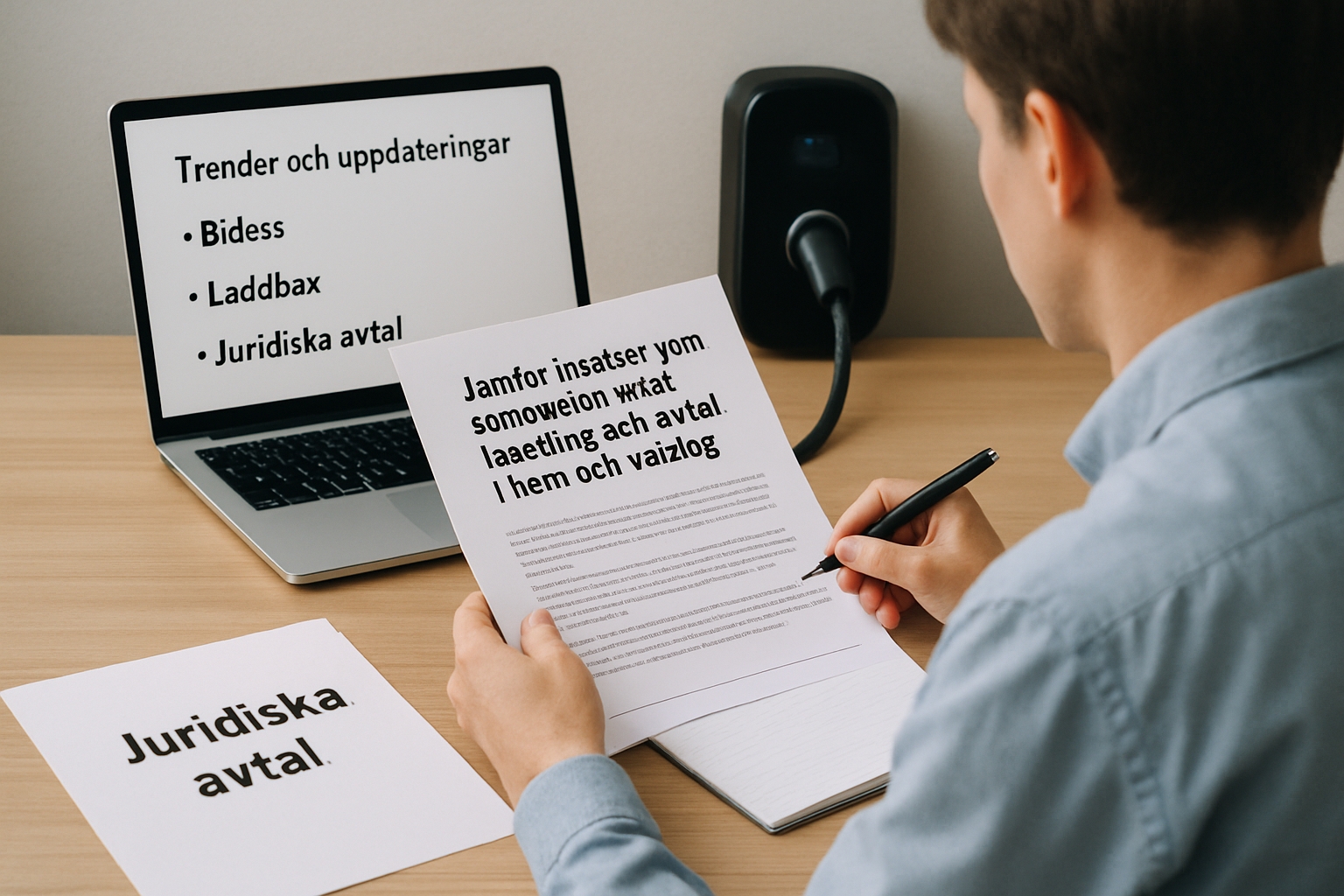 Jämför insatser som samspelar: stöd, laddning och avtal i hem och vardag